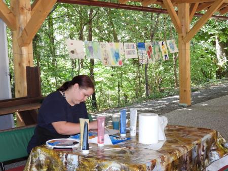 Na Debencu so ustvarjali, foto B. Praznik (2)